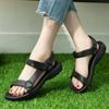 Новые женские сандалии, летний тренд, нескользящие, износостойкие, легкие, ЭВА, плоские сандалии для женщин, пляжная обувь для женщин