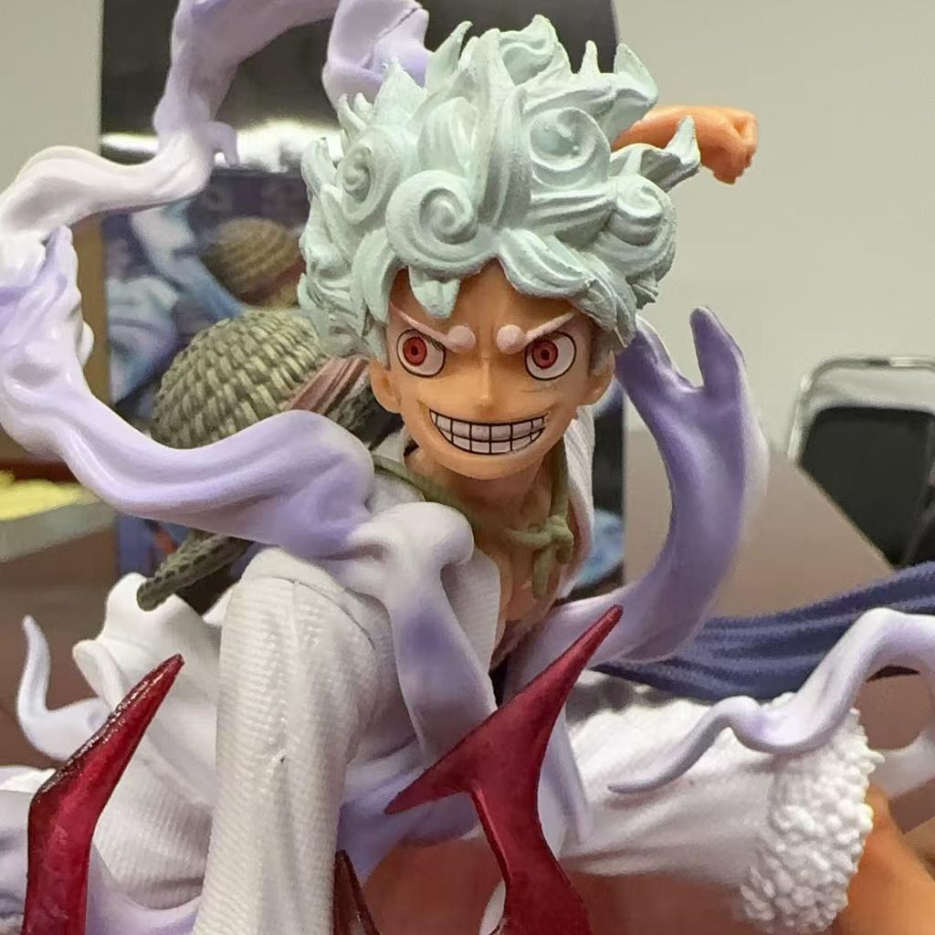 18 см One Piece Бог Солнца Ника Луффи пробуждается в 5-й передаче Фигурка Модель Статуэтка Набор Игрушек Декоративная Модель Игрушки Подарок