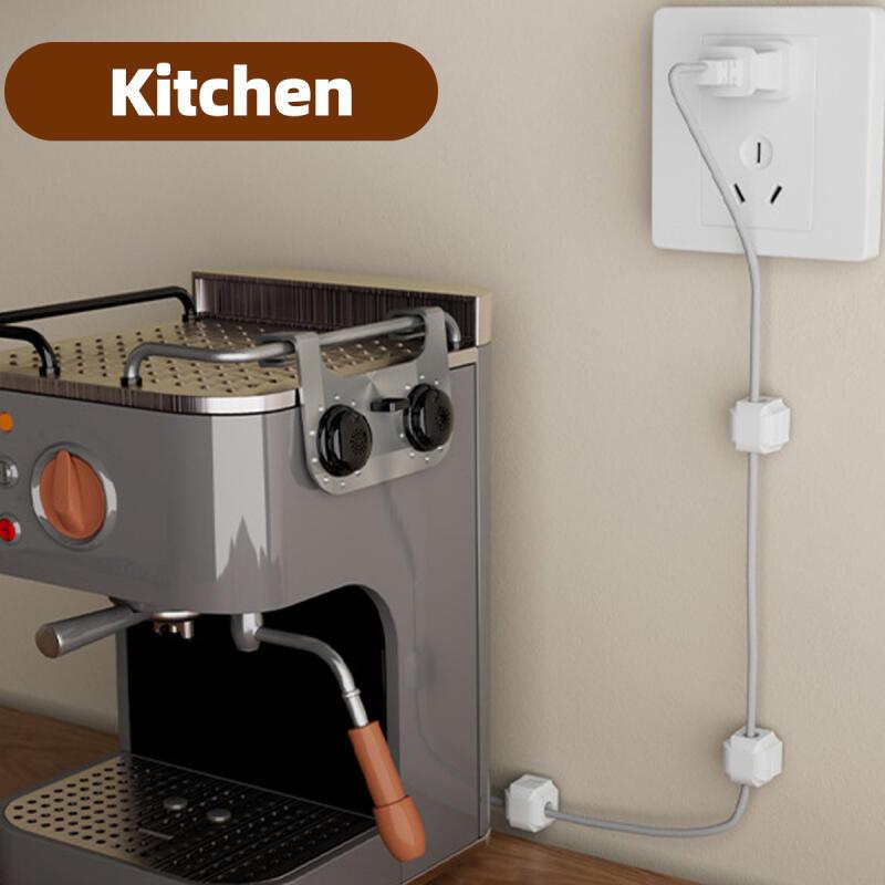 HdoorLink Светящиеся магнитные клипсы для органайзера кабелей, органайзер для проводов, держатель шнура, намотчик для зарядного кабеля, настенный крючок