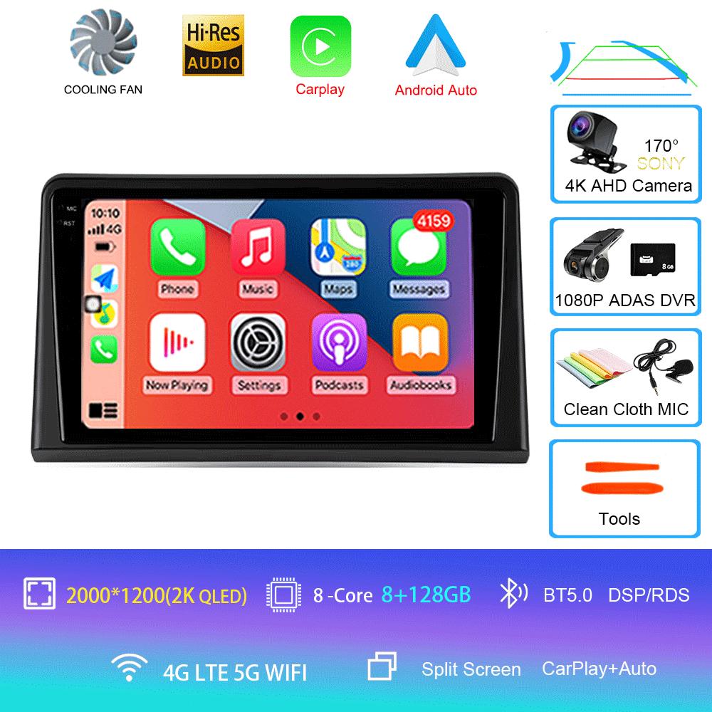 Автомобильное радио Android 14 для Hyundai Sonata 7 LF 2017 2018 2019 Carplay Auto GPS DSP Видео Головное устройство 2 Din Навигация Стерео Плеер