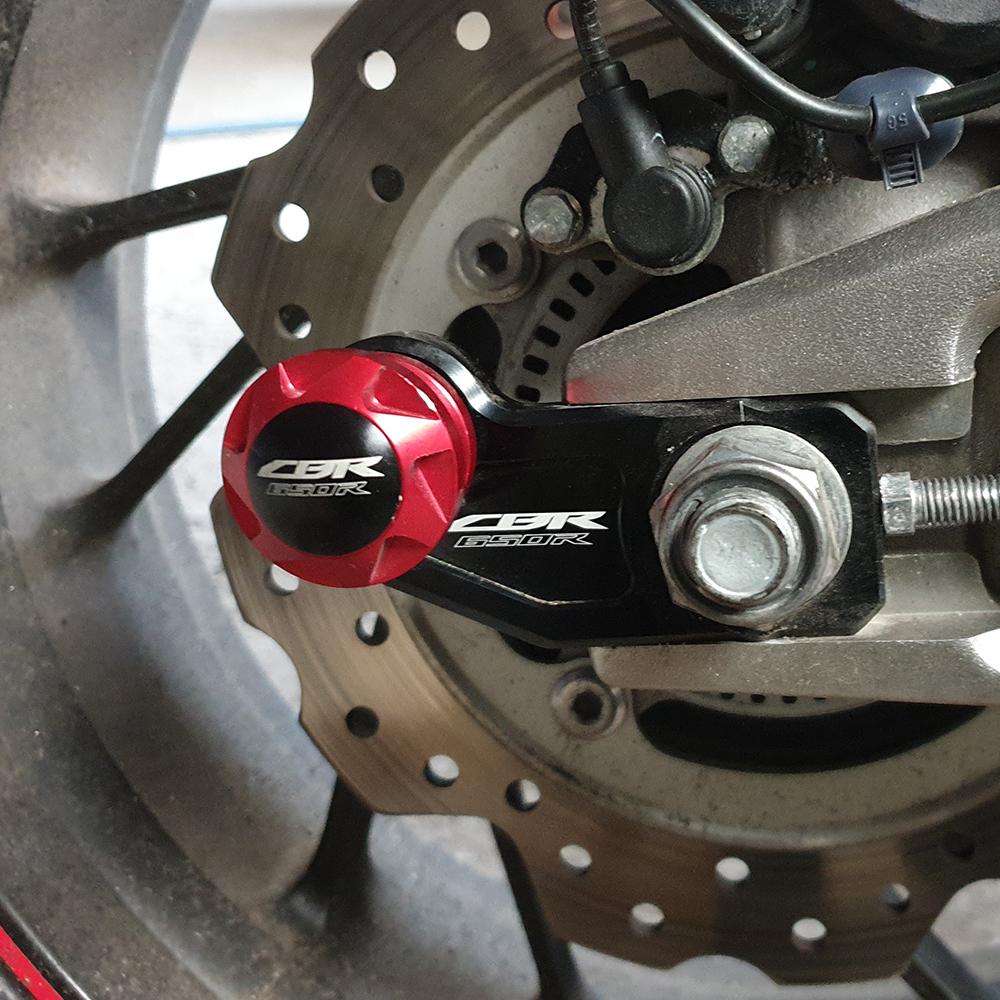 Логотип CB650R, блок регулировки цепи мотоцикла, рамка, катушки маятника, ползунки для Honda CBR650R CB 650R CBR 650R