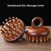 Multi-Functional Massage Comb Massage Tools Portable Circular Tooth Guasha Combs Wood Therapy Scalp Head Massager With Ring