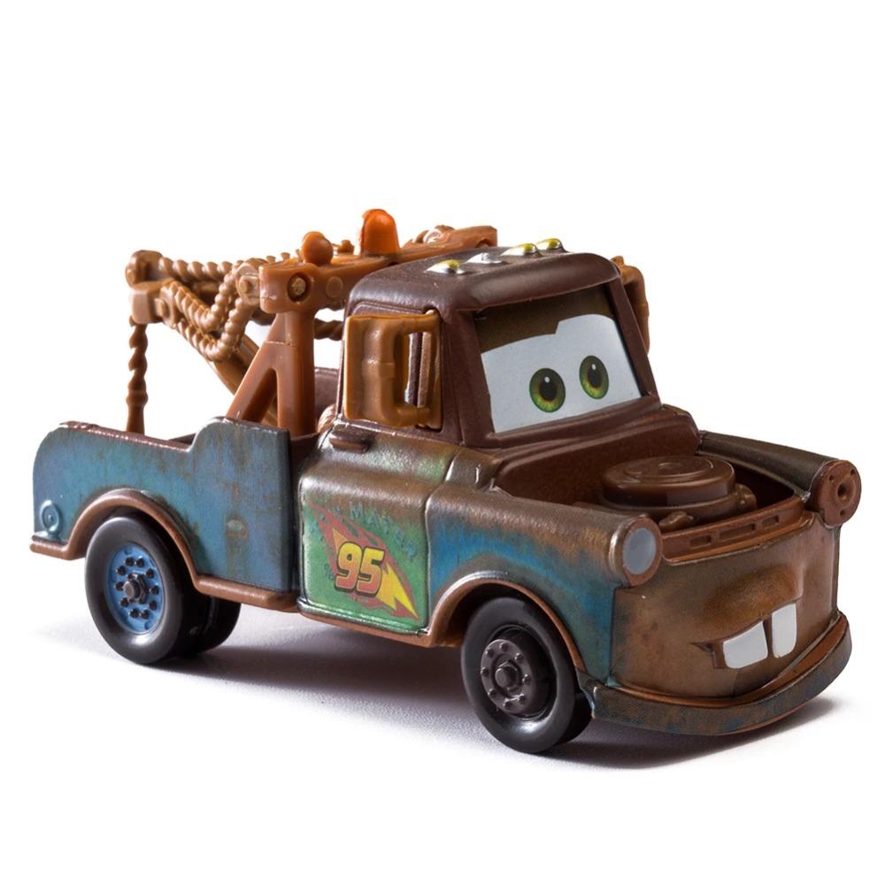 Машинки Disney Pixar Cars Молния МакКуин Мэтр Джексон Шторм Король Мэтр 1:55 Модель игрушки-машинки из металлического сплава Игрушки Детские подарки
