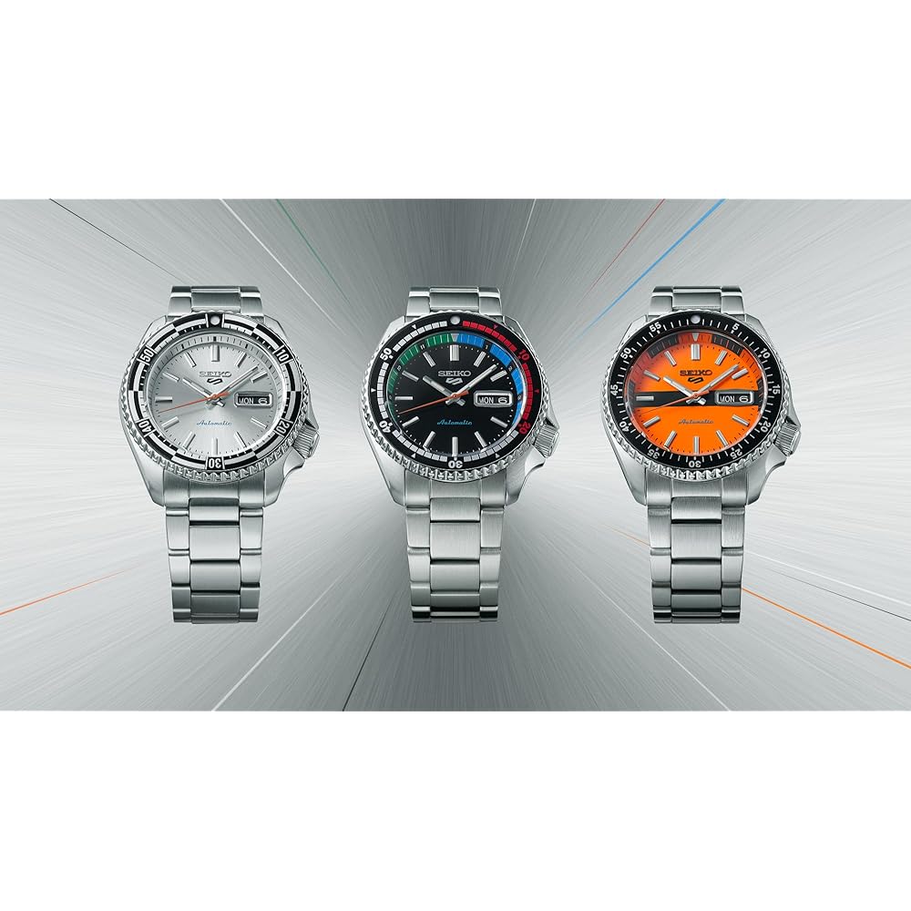 [Seiko Watch] Five Sports Retro Color Collection Special Edition "Sports style" Men's Watch SBSA219 Orange & Black