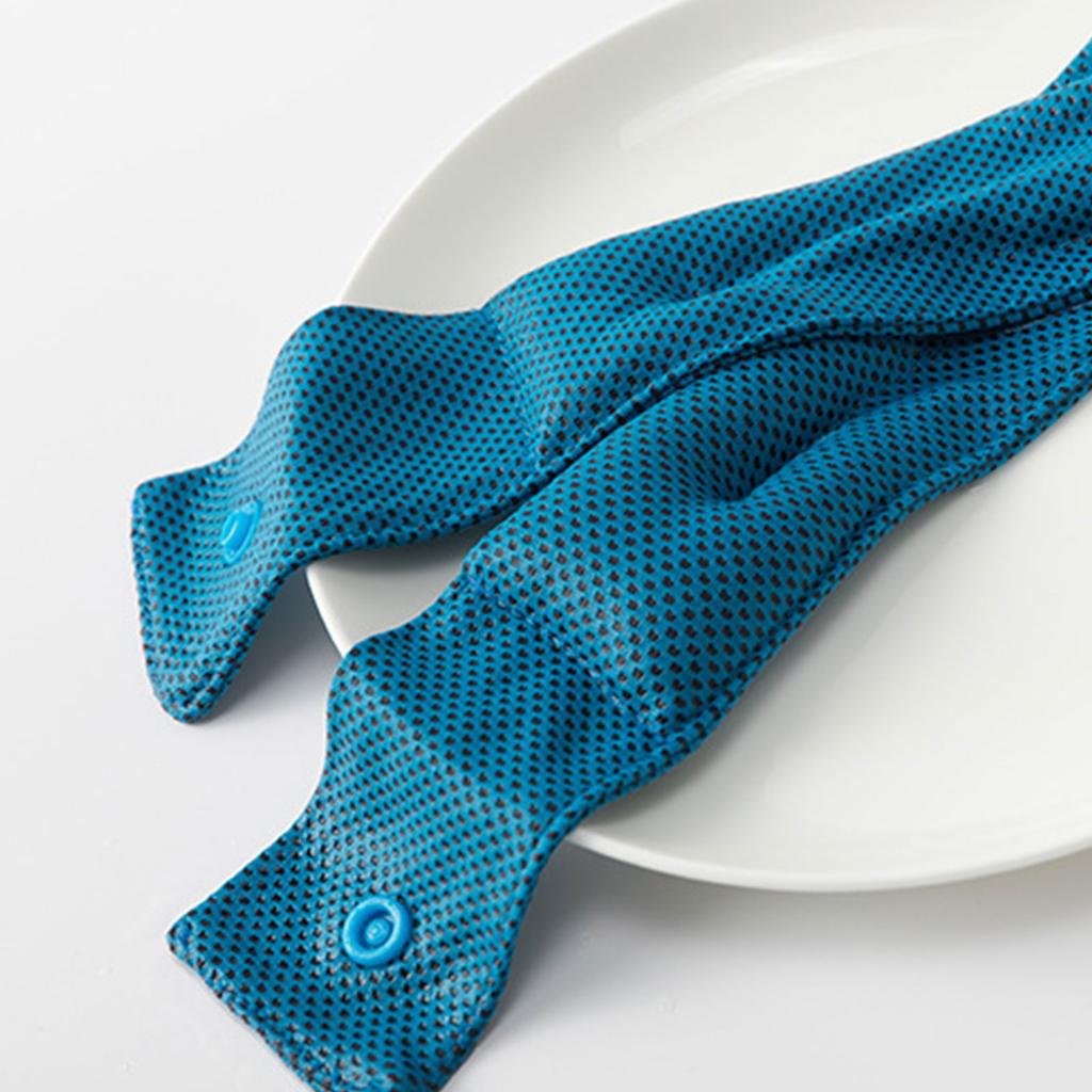 Reusable Cooling Scarf For Sports Outside Activities Immediate Chill Sensation Neck Wrap Lightweight Nylon With Cooling Bead Design