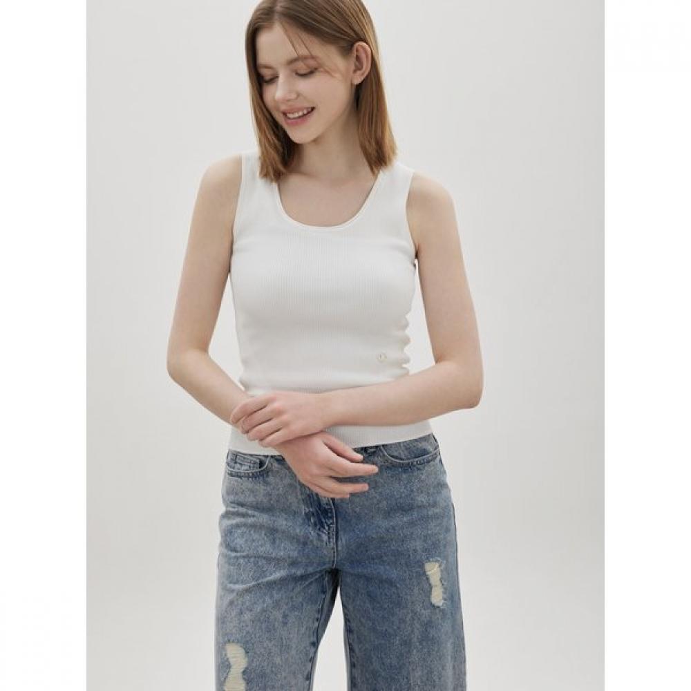 Cc Collect. Women Basic Rib Tank Top C262kst033