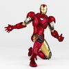 Специальные эффекты Revoltech Iron Man 2 Iron Man Mark 6 окрашенная фигурка Новая версия пакета Legacy OF Revoltech Немасштабируемый ABS&PVC