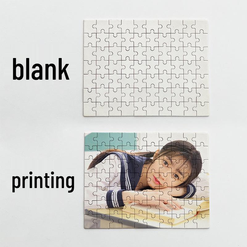 DIY Puzzle с УФ-печатью и Сублимационной Печатью - 1000, 500, 300 Деталей Прямоугольная Бумага для Теплопередачи