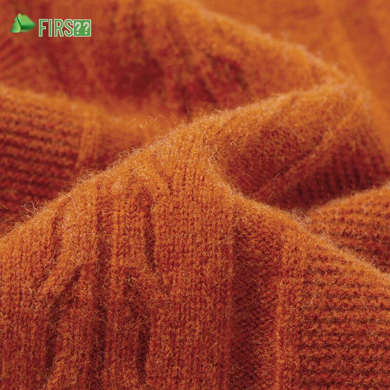 Shanshan Men's Casual Crewneck Wool Cashmere Sweater