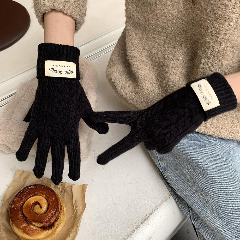 Зимняя шерстяная шапка женская модный бренд многоцветная шапка Балаклава атмосфера высокого класса комплект коса Лафа шапка