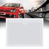 4pcs Adhesive Label Bag Self-adhesive Windshield Parking Permit Transparent Card Bag Plastic Card Cover Car Sticker