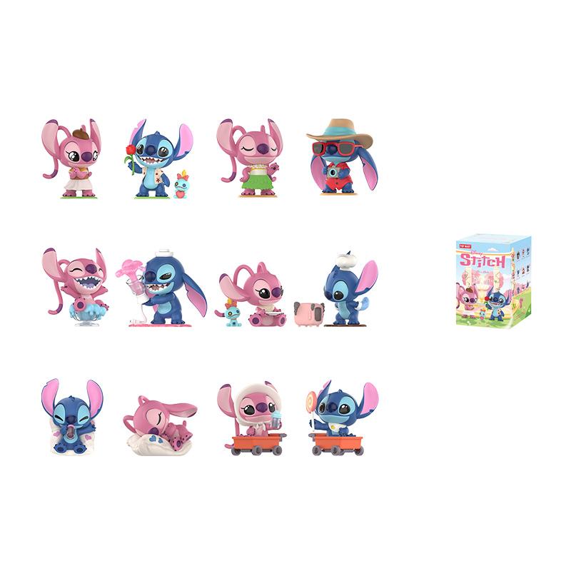 POP MART Stitch Игривое свидание Коллекция Мистери Боксы Один Мистери Бокс