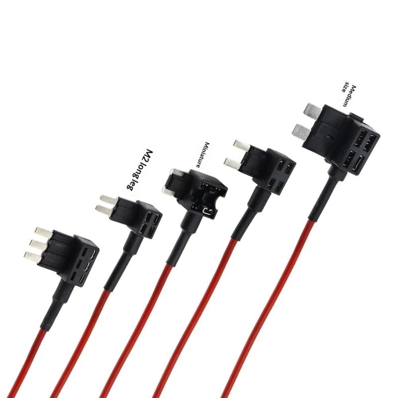 12В 24В Автомобильный Адаптер-разветвитель предохранителя 1 шт. МИНИ Малый Средний Размер Plug and Play для Установки Авто Электрооборудования
