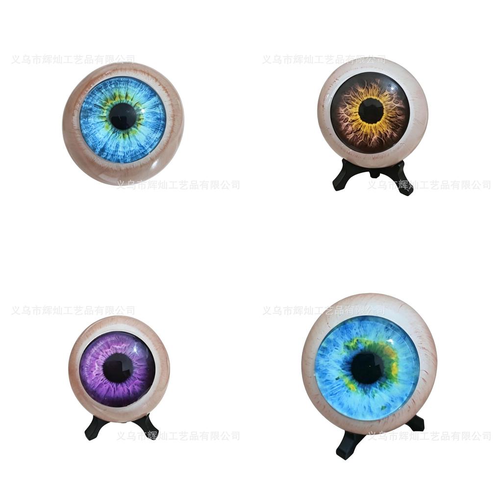 Monster Eye Resin Figurine Home Office Decor With Artistic Style For Giftgiving