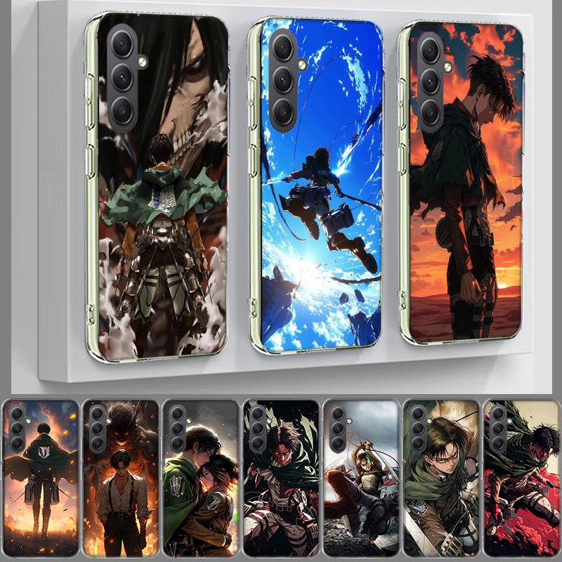 Character LEVI ACKERMAN Phone Case for Samsung A17 A37 A57 A07 A16 A26 A36 A56 A06 A02S A12 A22 A32 A52S A04S A14 A24 A34 A54 A0