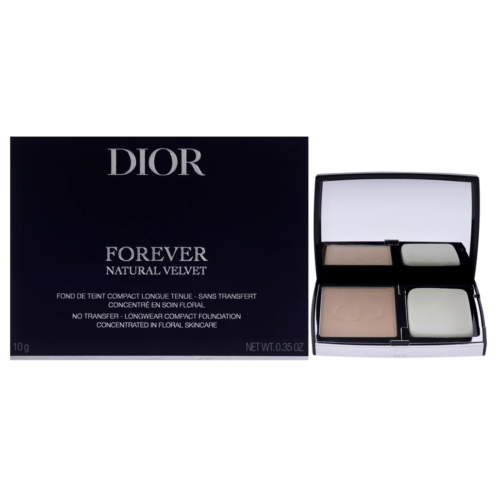 Christian Dior Diorskin Forever Compact Natural Velvet 10 г пудра тональная основа 1N нейтральная