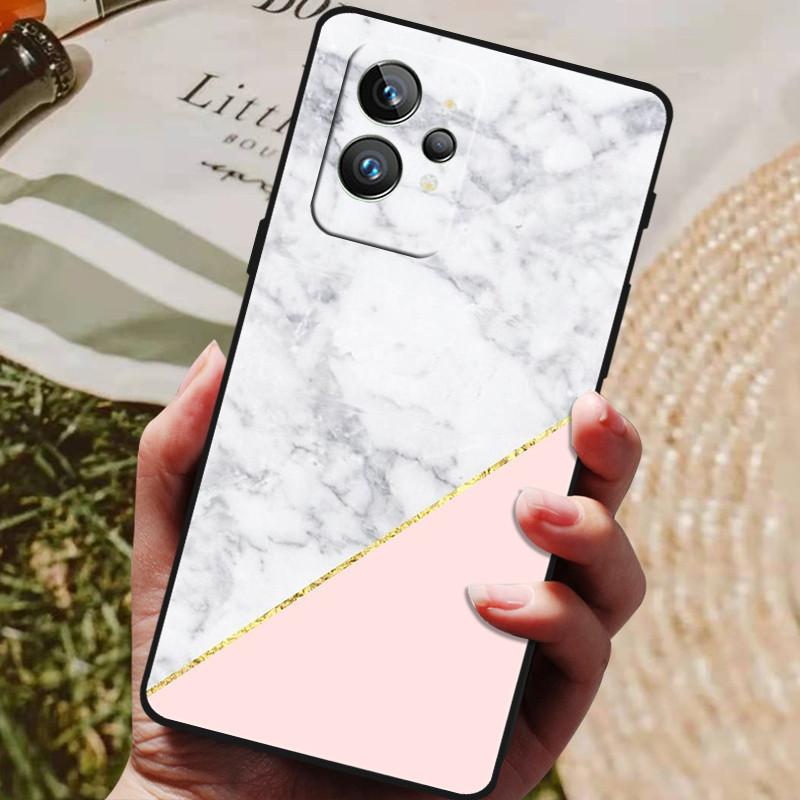 Чехол для Realme GT2 Pro 5G ТПУ Черный Бампер Силиконовый Защитный Funda для Realme GT 2 Pro Чехол для Телефона GT2 Pro 2PRO 2022 Capas