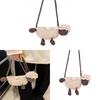 Wool Knit Cute Animal Crossbody Bag With Phone Pocket For Everyday Fashion