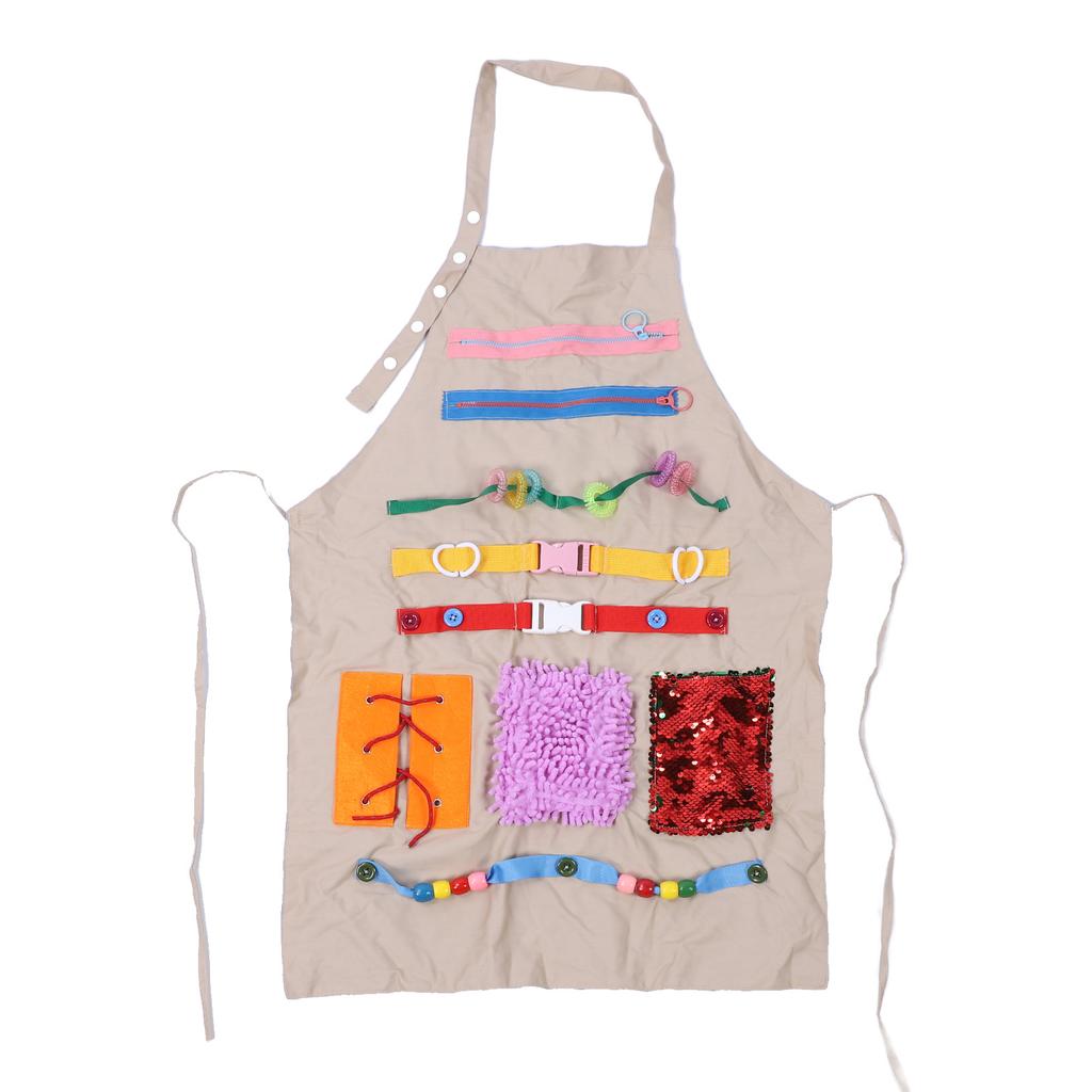 Фартук для пожилых людей с деменцией, снятие тревожности, многофункциональные одеяла для пожилых людей с деменцией, сенсорная игрушка-фартук