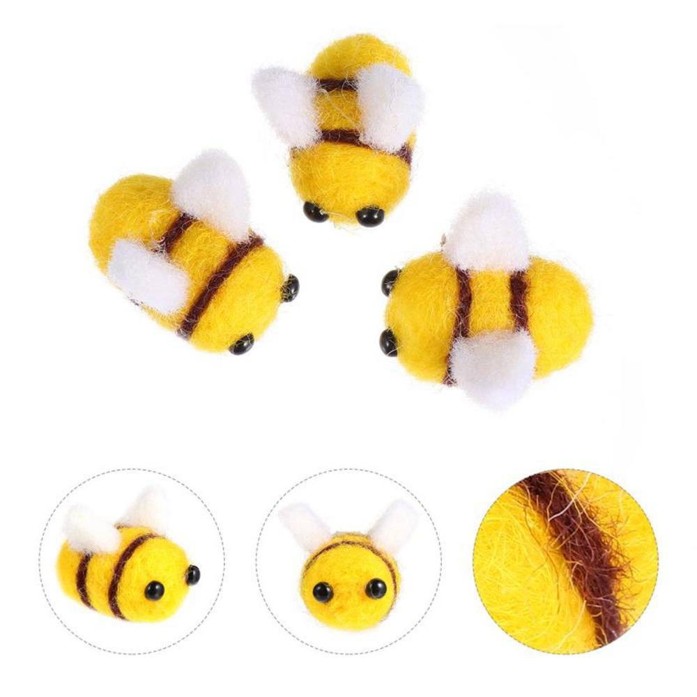 Decoration Costume Accessories Baby Shower Nursery Cute Plush Balls Toys Craft Bumble Bees Ornament