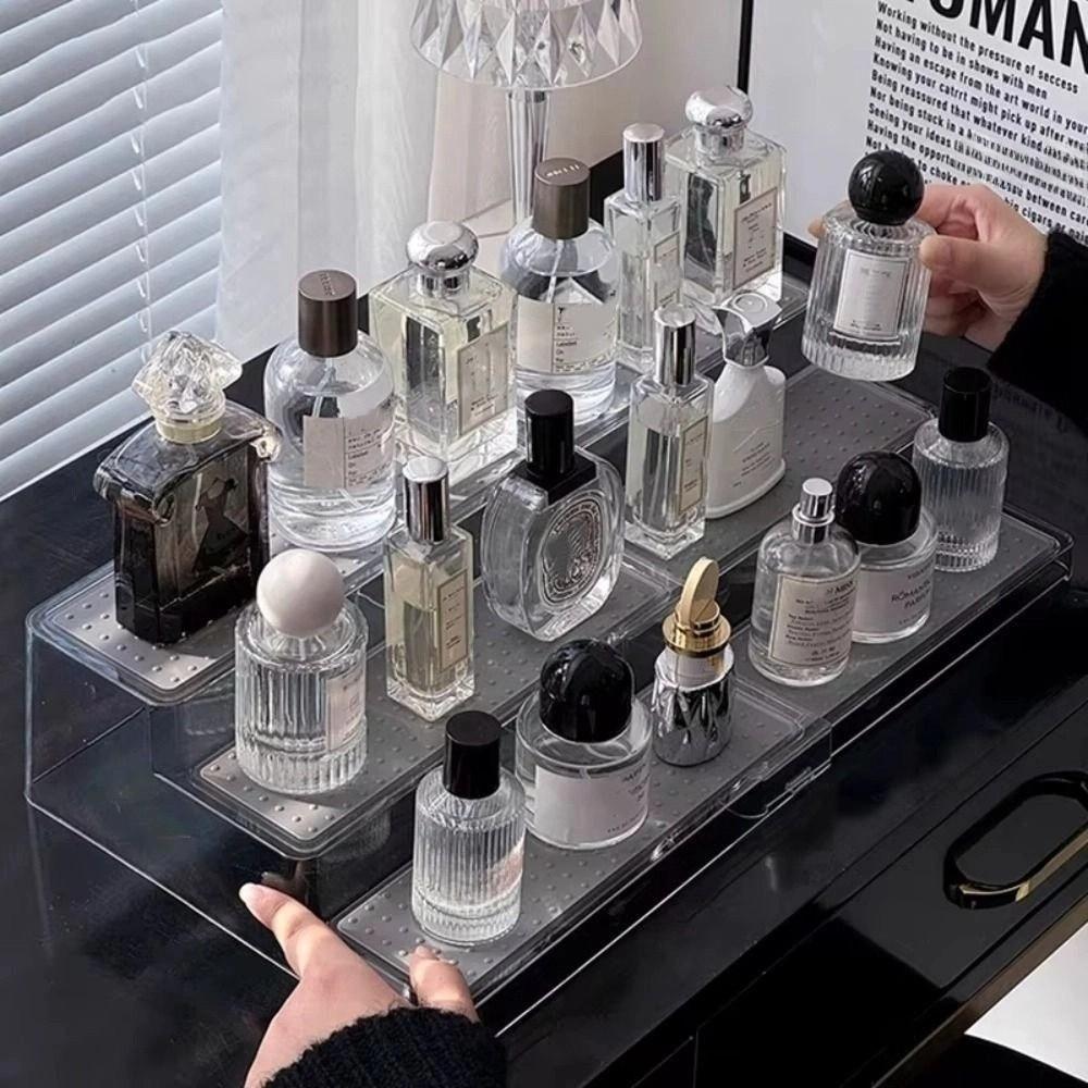 Видимая расширяемая полка для специй Регулируемая настольная полка-дисплей для косметики