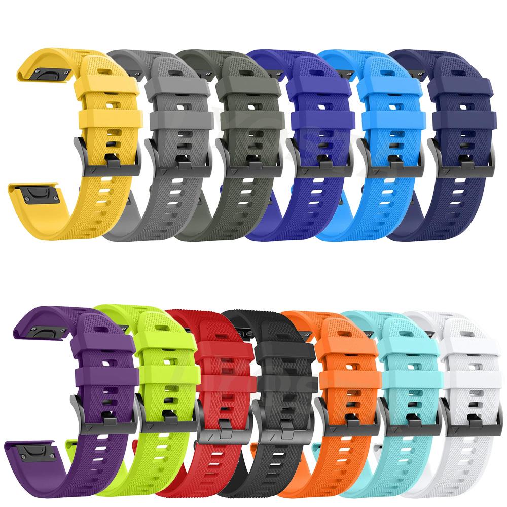 22 мм 26 мм Камуфляжный силиконовый ремешок для Garmin Fenix 7X 7 6X 6 Pro 5 5X Plus Epix 2 965 955 935 945 Смарт-часы Ремешок Браслет Наручный ремешок