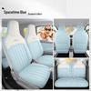 Custom-Fit Leather Car Seat Cushion for Wuling Qingkong - Cute Cartoon Design, Full Coverage for Four-Seat Models