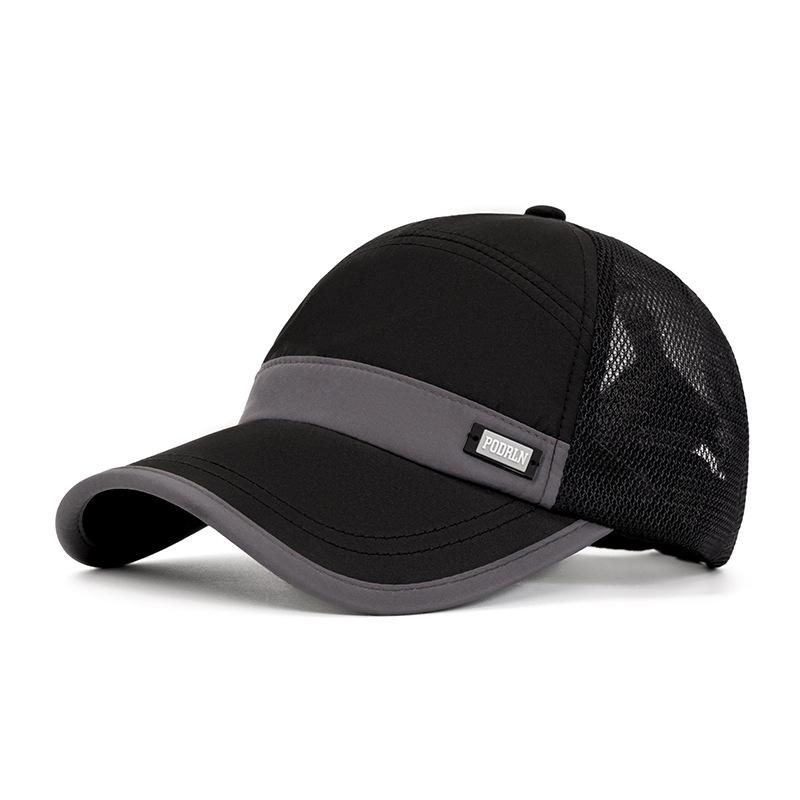 Summer Baseball Cap Men's Outdoor Sports Sunscreen Sun Hat Quick Drying Hat Mesh Hat Cap Cap Women's Sun Hat