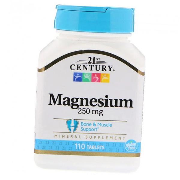 Magnesium Oxide, Magnesium 250, 21st Century 110tab (36440090)