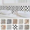10 шт 10x10 см мозаичные плитки настенные наклейки 3D кирпичная плитка наклейки ванная комната