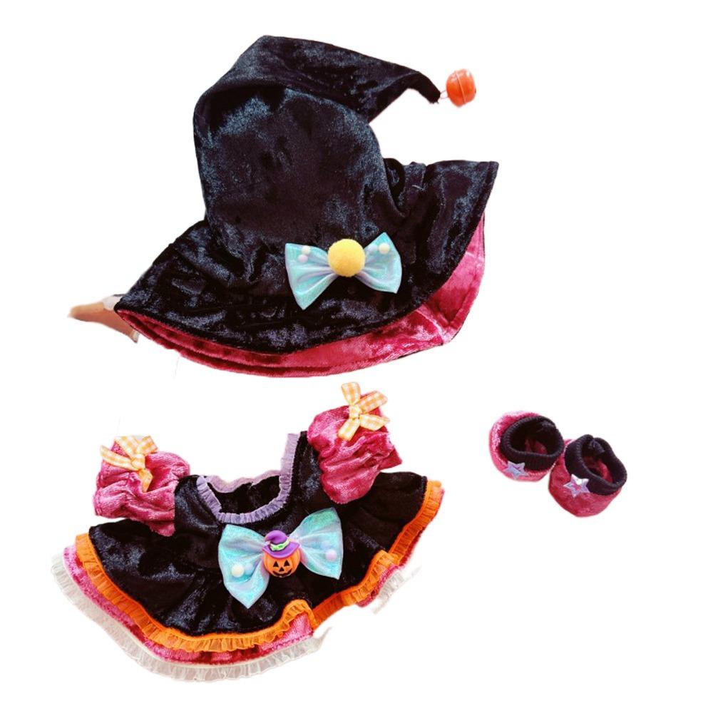 Dress Up Cotton Doll Halloween Suit Pumpkin Plush Dolls Clothes Children's Gift