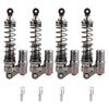 4 Pcs CNC Machining Aluminum Shock Absorber for Axial   SCX10   D90   RC Crawler Car