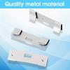 80 Pieces Vertical Blind Repair White Vane Savers Blind Repair Clips Window Replacement Slats for Fixing Vertical Window Shades Slats