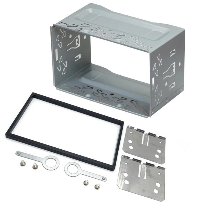 Cadre Autoradio - SOUND-WAY - DIN4 - Installation Facile - Maintien Ferme - Compatible 2 DIN