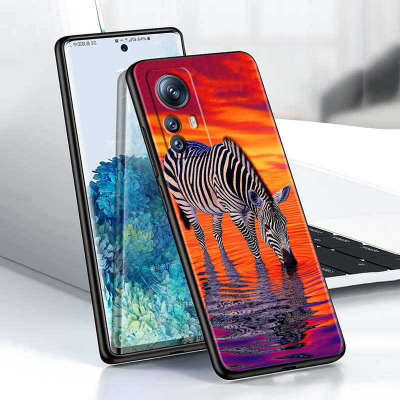 Мультяшные Аниме Животные Для Xiaomi Mi 15 14 13 13T 12 12T 12S 11 11i 11T Pro Ultra Lite 5G Черный Мягкий Чехол Для Телефона