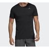 Adidas T Shirts Men's Black Crew Neck Moderate Straight Fit DQ1846