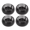 4pcs RC Tire 5 Pointed Star Aluminum Alloy Strong Cushioning Glossy RC Drift Tire for 1 28 for K969 for K989 for P929