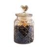 With Shape Lid Glass Sealed Jar Large Capacity Jam Jar Modern Grain Storage Bottle  Kitchen