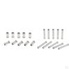 10 Pieces Diameter 3mm Aluminum Column for RC Helicopter Model Accs Silver