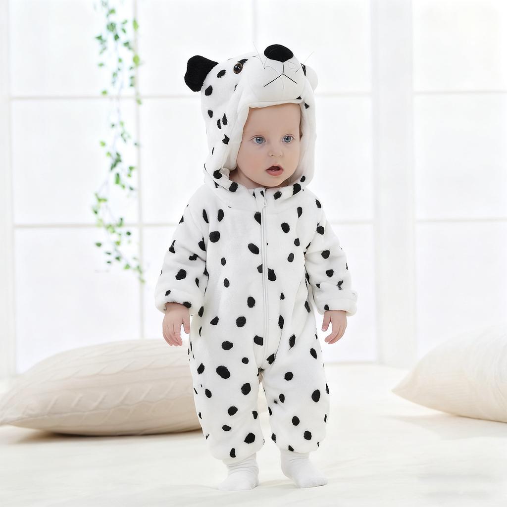 Children's Fashionable Casual Fleece Jumpsuit