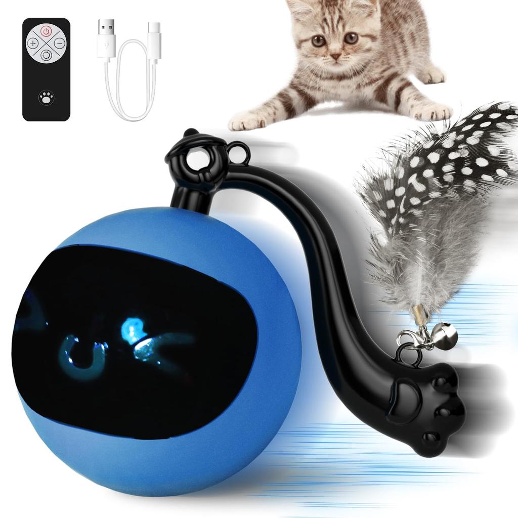 Cat Toy Electric Teaball Charging Pet Ball Automatic Intelligent Soothing Toy