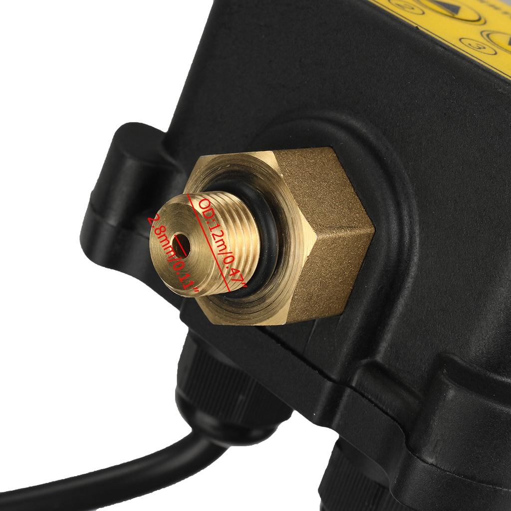 220 В 10 бар G1/4 автоматический электронный цифровой дисплей регулятор давления переключатель для масляного водяного насоса воздушного компрессора