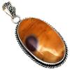 Pendant Wild Horse Jasper Gemstone Handmade Mother Day Silver Jewelry 2"