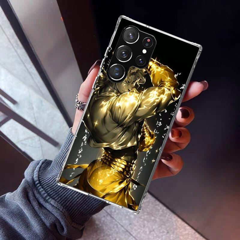 Чехол для телефона JoJo Adventure Dio Diego Brando для Samsung Galaxy S23 S24 S25 Edge S26 Ultra S22 + S21 Plus S20 FE Силиконовый Pr