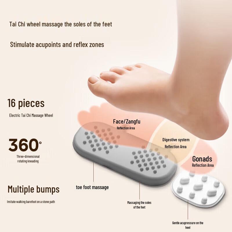 Midea Smart Heated Foot Bath Massager with UV Sterilization
