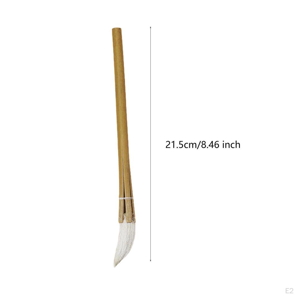 Art Supplies Ceramic Brush for Drawing And Coloring with Long Grip