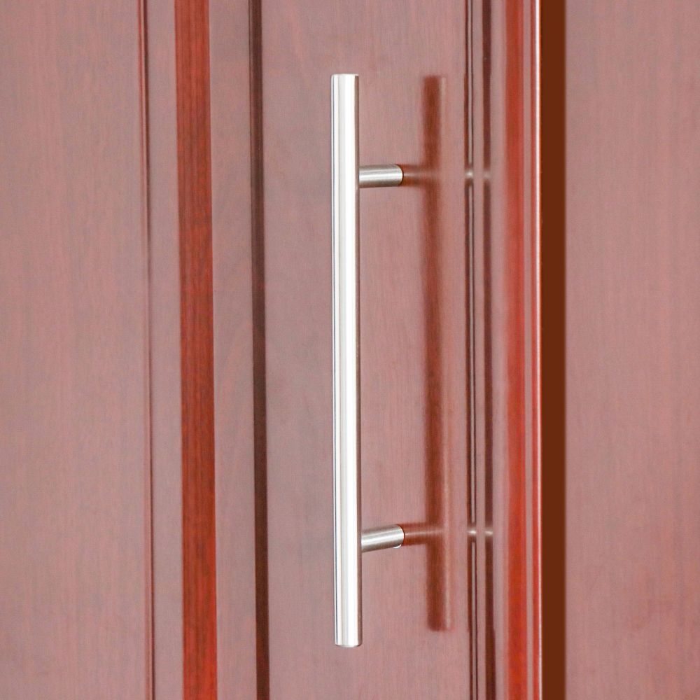 Furniture Component Cabinet Handles Door Knobs Wardrobe Pulls Stainless Steel  Knobs T-Bar Handle