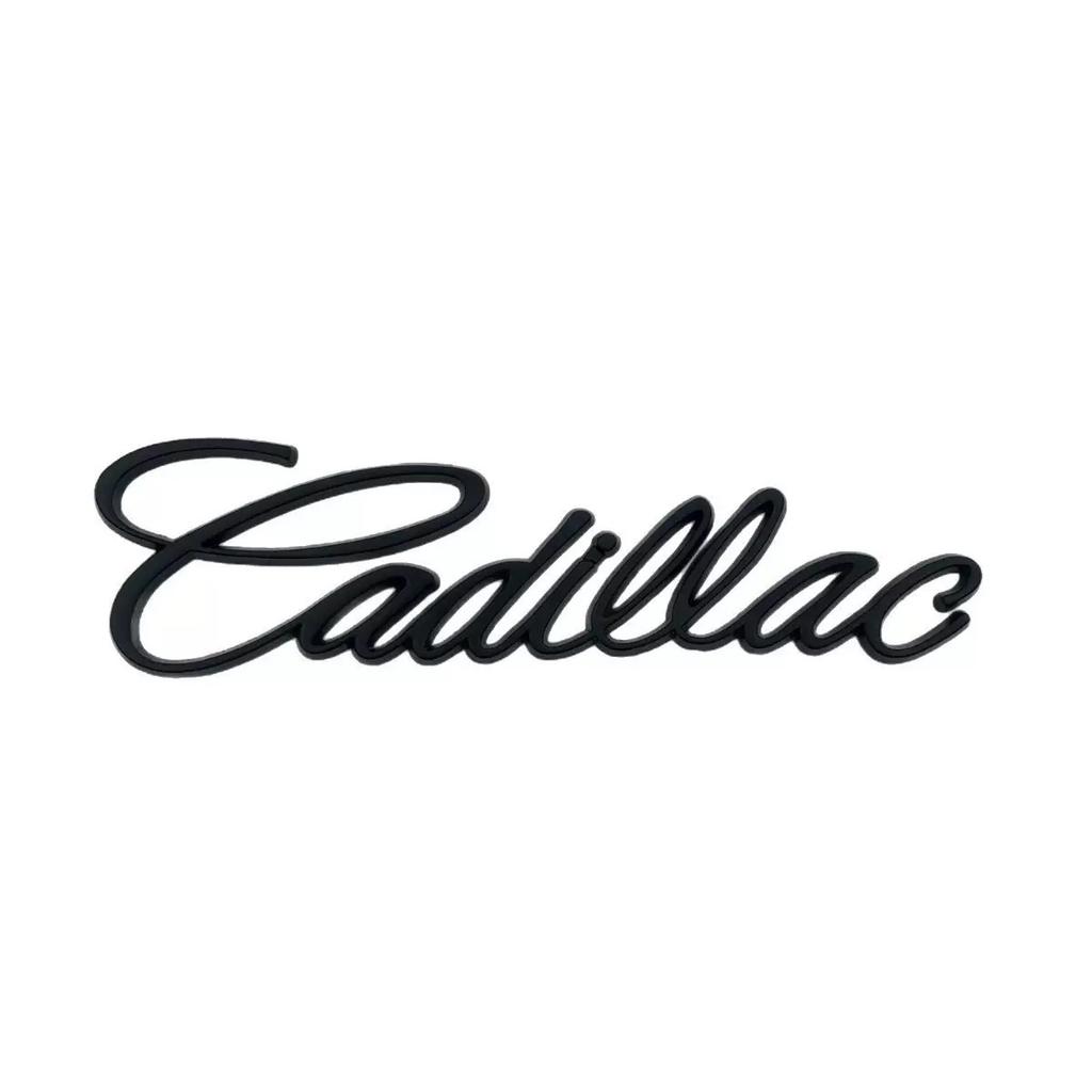 For Cadillac Logo Escalade CT5 CT6 XT5 XT6 DTS SLS XLR ATS SRX Tiburon Car Side Fender Rear Letter Sticker Styling Accessories