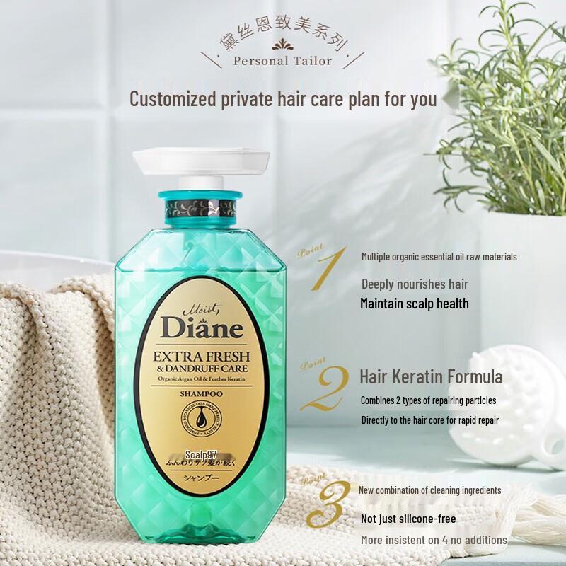 Шампунь Diane от перхоти и освежающий
