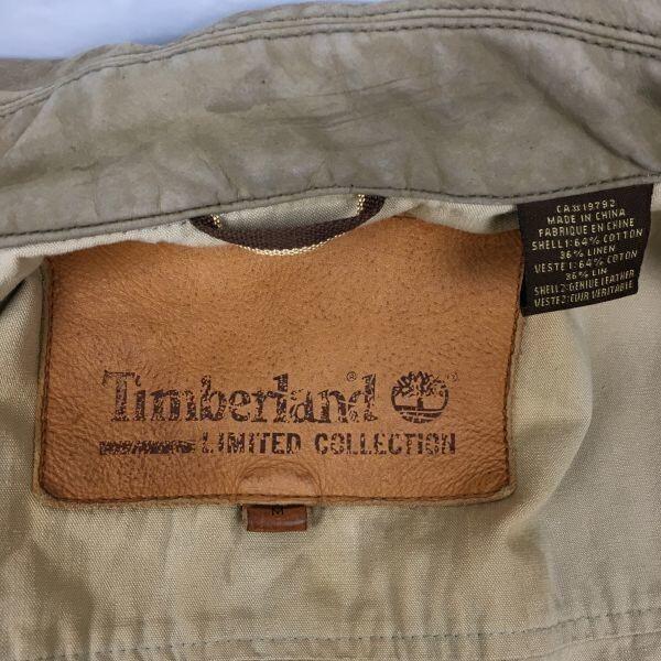 Винтажный комбинезон Timberland 90-х-00-х годов, мужской, M, коричневая куртка(ИСПОЛЬЗОВАЛ)